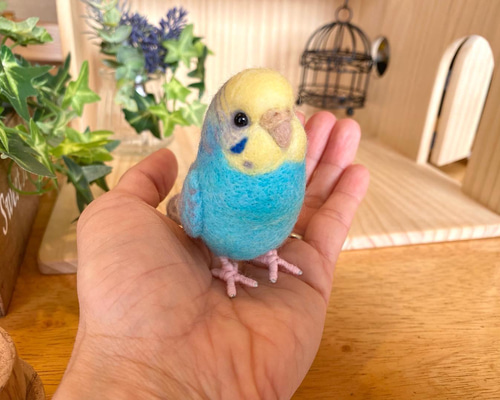 専用　羊毛フェルト　ハンドメイド　インコBOX it-50f15ea4bb5ce-1200.jpg