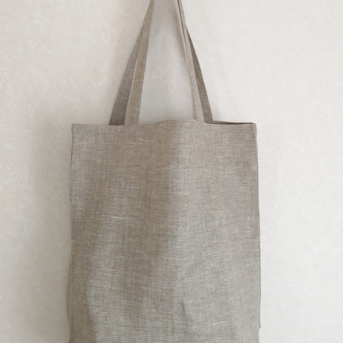 専用【クロスステッチ❤︎Bigトートバッグ】フランスリネン リリー