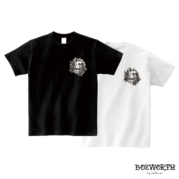 Traditional cream t-shirts S M L XL black white 1枚目の画像