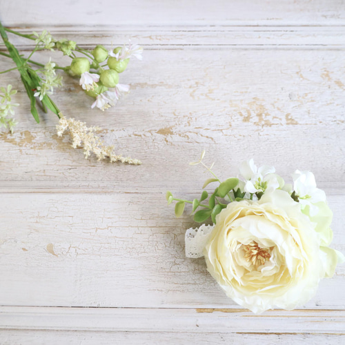 布花♡キュートな薔薇