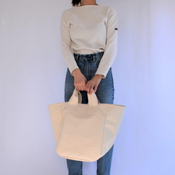 GABA TOTE BAG（キナリ） 8枚目の画像