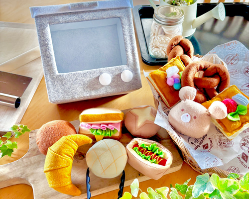④フェルトままごと　こんがりパン屋さん　オーダーページ ④フェルトままごと こんがりパン屋さん オーダーページ