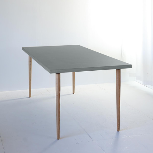 展示品❗ダイニングテーブル　ターゲスト　グレー　モルタル調　幅160cm 展示品❗ダイニングテーブル ターゲスト グレー モルタル調 幅160cm