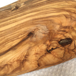 オリーブの木 個性あふれる１点もの すんなりとくるりんと　約31.5cm　フリー031 4枚目の画像