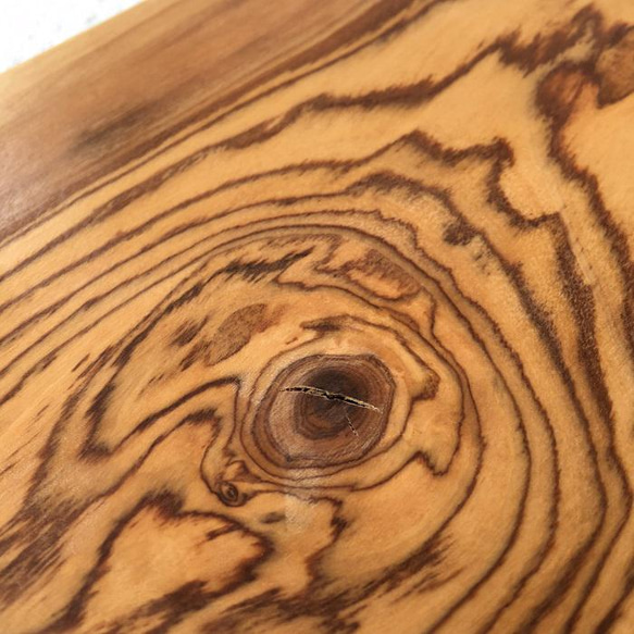 ◇オリーブの木 個性あふれる１点もの おめめの奥に　約29cm　 ＊ 6枚目の画像