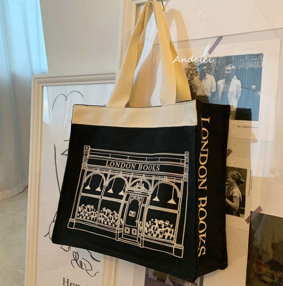 美品◇未使用品 ☆品質保証☆トートバッグ ベジバッグ キャンバス 通勤  