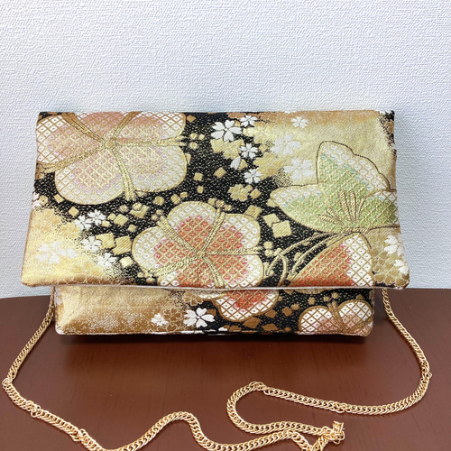 matsu様オーダー品】帯リメイク クラッチバッグ クラッチバッグ