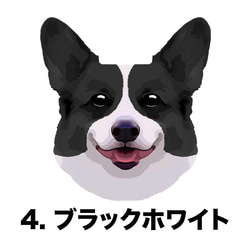 【 コーギー 毛色4色　横向きデザイン】スマホケース　クリアソフトケース　うちの子　犬　 iPhone&Android 5枚目の画像