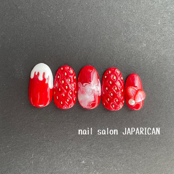 いちごネイル ネイルチップ（つけ爪） nail JAPARICAN 通販