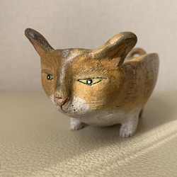 猫豆鉢　キジトラ 6枚目の画像