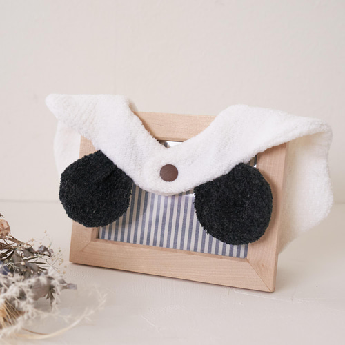 パンダ タオル スタイ ふわふわタオル スタイ・よだれかけ Lyra(リュラ