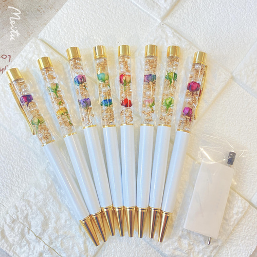 アロマストーン&ハーバリウムボールペンミニ薔薇 アロマストーン&ハーバリウムボールペンミニ薔薇