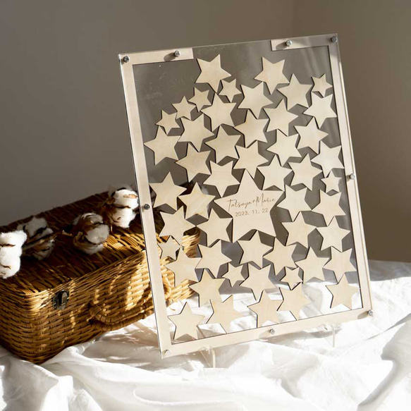 【ゲスト参加型】オリジナルメッセージが入れられるウェディングドロップス 結婚証明書／mcs13 3枚目の画像