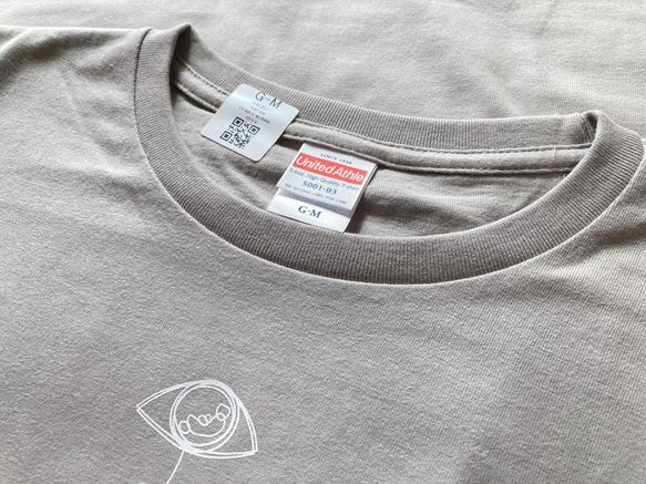 coNflitto T-shirts (Light Grey) 3枚目の画像