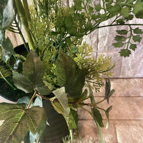 光触媒 人工観葉植物 ウォールグリーン フェイク フラワ シーグレープ