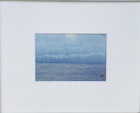 典具和紙彩画「日々是好日　（ひねもす）」 