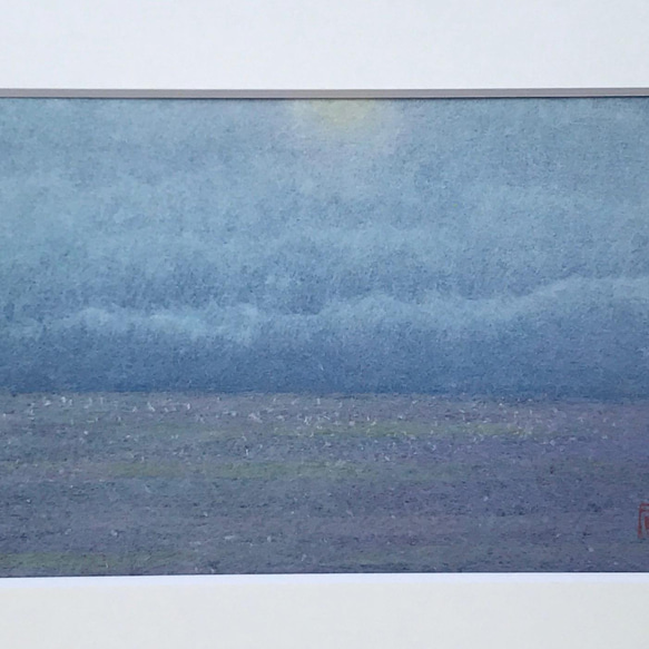 典具和紙彩画「日々是好日　（ひねもす）」 