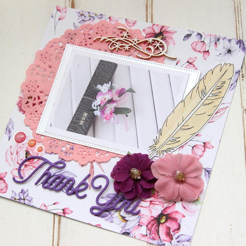 キット】卒園・卒業式に！スクラップブッキング・6インチ