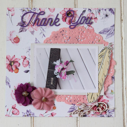 キット】卒園・卒業式に！スクラップブッキング・6インチ・キット