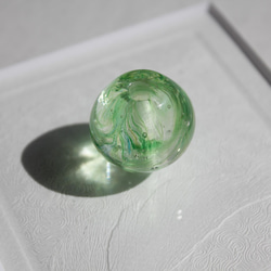 蜻蛉玉　〜墨流／若葉〜　2022-02 7枚目の画像