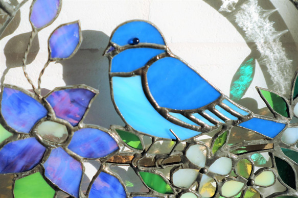 ステンドグラス・幸せの青い鳥 5枚目の画像