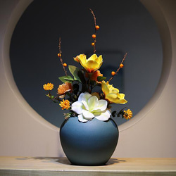 飾り壺 花入れ 花瓶 花瓶 飾壷 1個 花入れ 花 玄関 インテリア 玄関飾り 一輪挿し