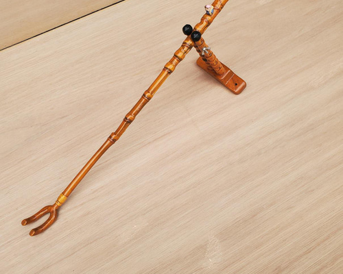 フライ竹竿ハンドメイド品（美品）