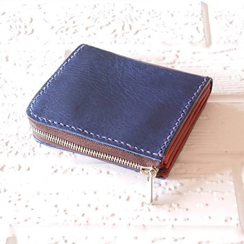 コンパクト財布イタリアンレザー ミズーリ