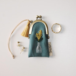 ハンドメイド＊ミニポーチ ポーチ ゆみ 通販 16459512｜Creema(クリーマ)