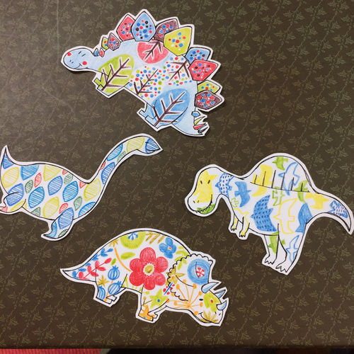 1980年代 おまけ恐竜シール19種類