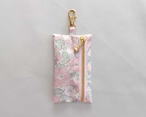 リバティ ベッツィ✖︎ドットミニヨンのコップ袋☆巾着袋 ベビー