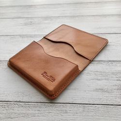 完成品 Horweenシェルコードバン バーボン 立体成型名刺入れ