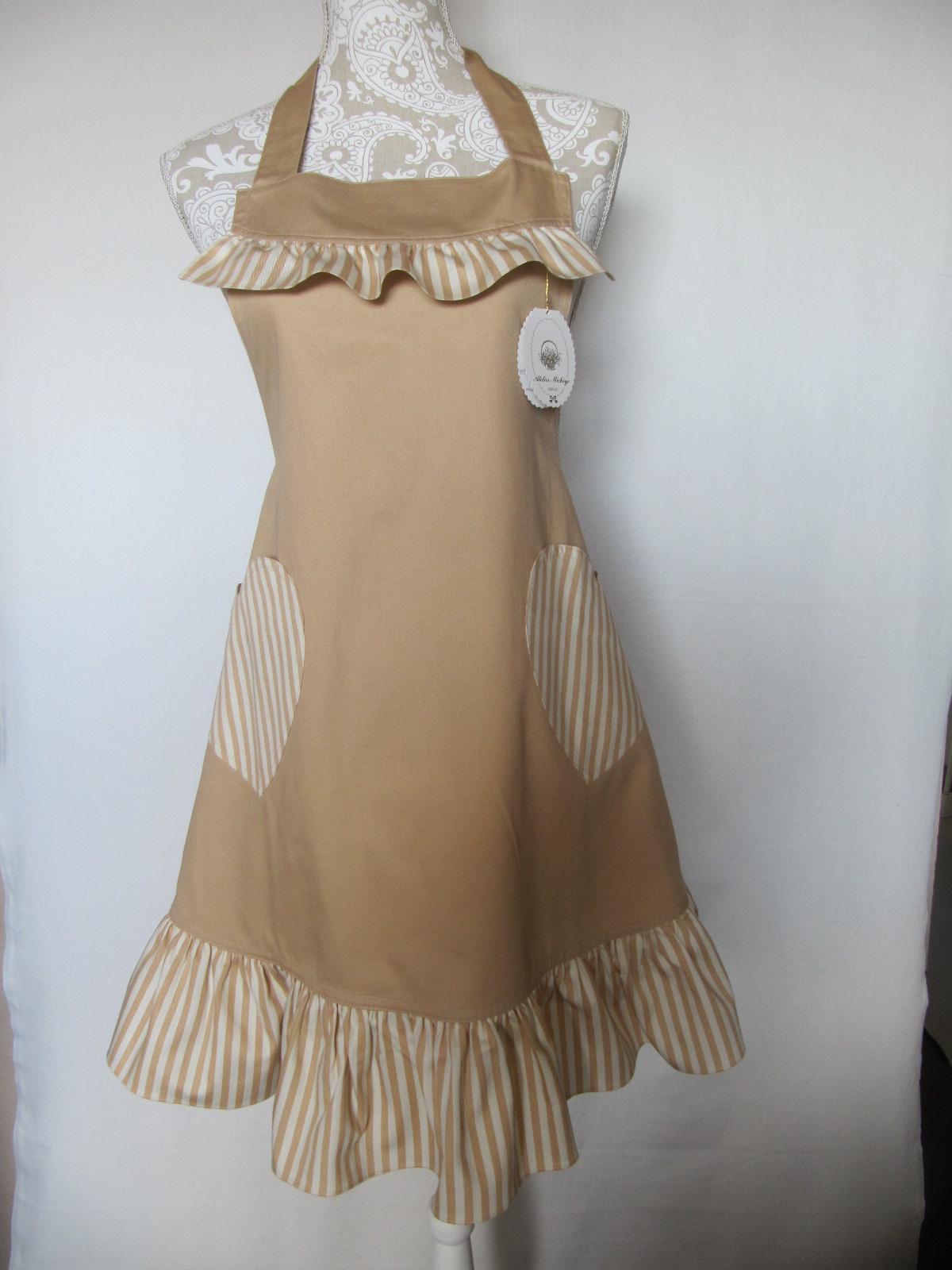 エプロン（ストライプフリル） 6,000円