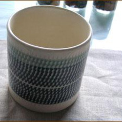 数量限定品 トビカンナ　ロックカップ ブルー 2枚目の画像