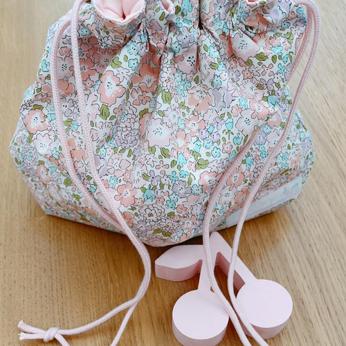 給食セット♡リバティ ミシェル 弁当袋・風呂敷 M&R 通販 13546610