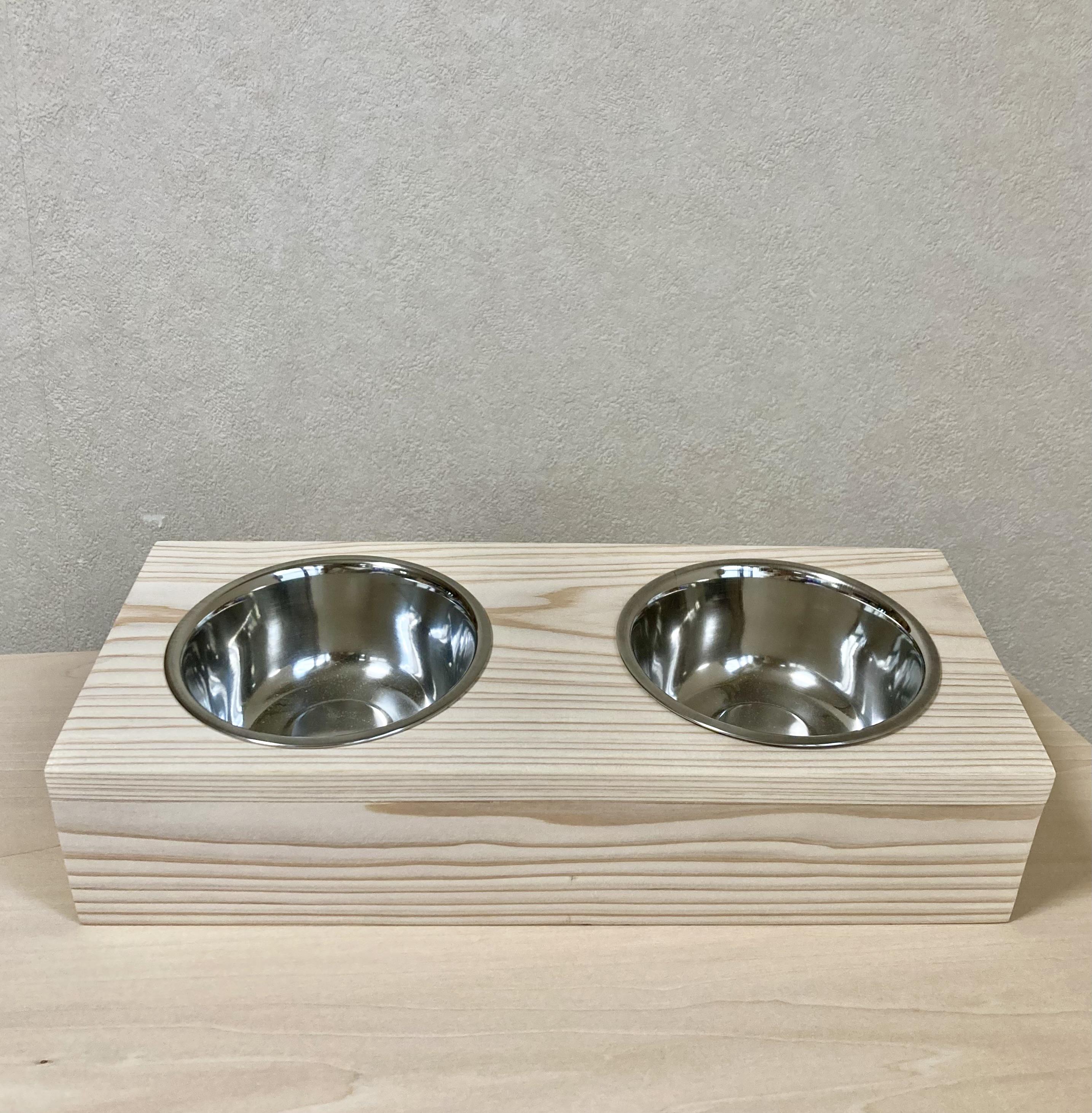 ◆NEW◆Pottery Barn◆ ハンドメイド ペット ボウル スタンド pf-tw-008_00.jpg