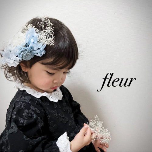 ベビー キッズ  アクセサリー フラワー ハンドメイド 楽天市場】ベビーヘアバンド【 ダブルフラワー 0-5歳頃】花かん