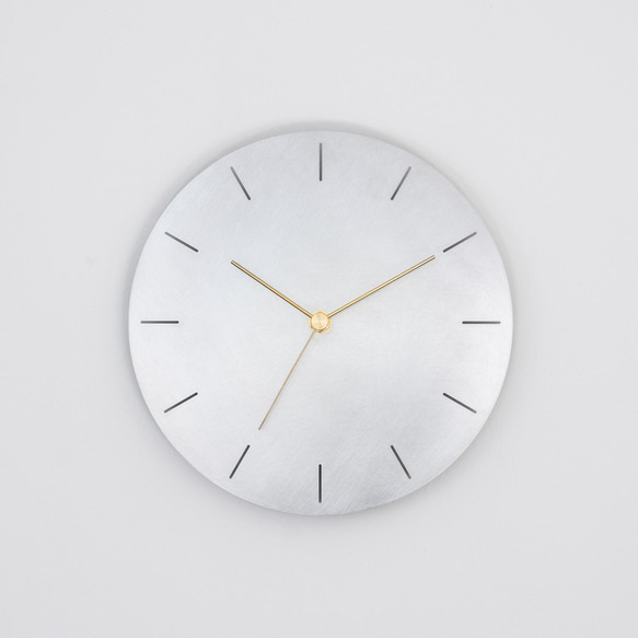 【受注製作】壁掛け時計−タイプ2   しるし入りタイプ　minimal wall clock <DISK-type2> 1枚目の画像