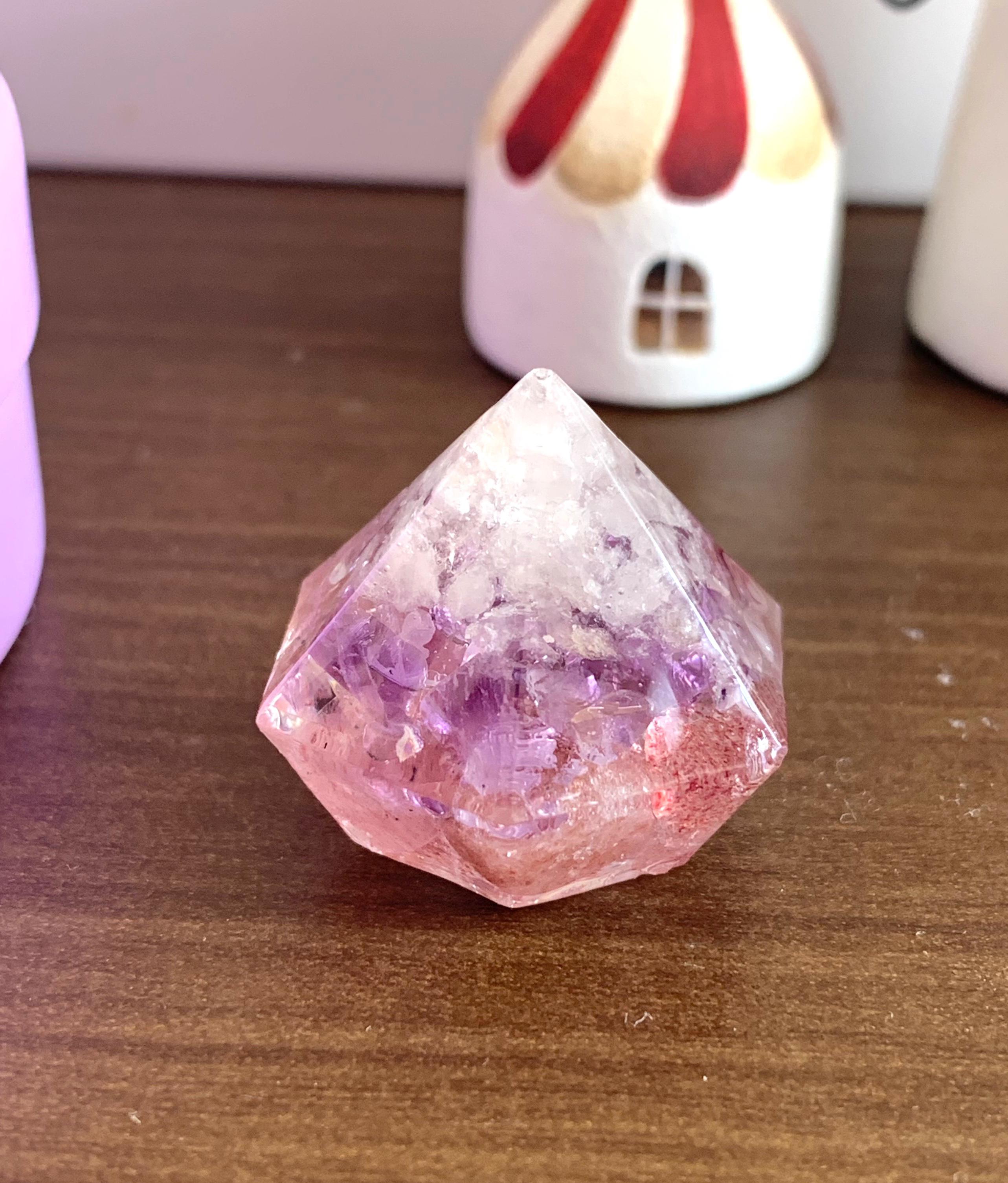 ★特選オンリー１★決算スペシャル【アメジストwithヒマラヤ岩塩✳︎紅石英】❤️ ☆特選オンリー1☆決算スペシャル【アメジストwithヒマラヤ岩塩