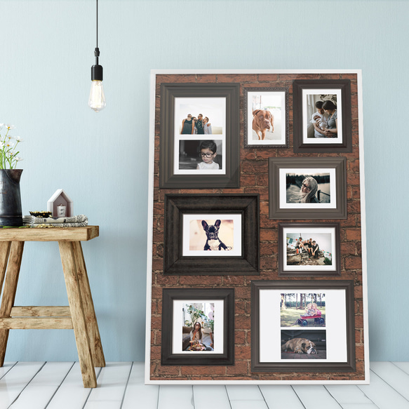 ⑧ 写真が飾れるポスター「シャシンカベのポスター」A1サイズ 4枚目の画像