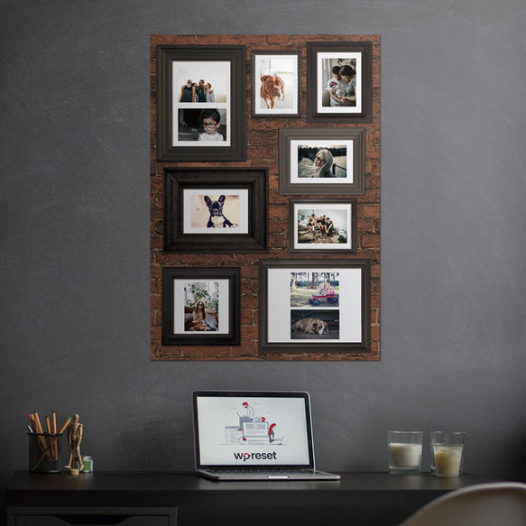 ⑧ 写真が飾れるポスター「シャシンカベのポスター」A1サイズ 3枚目の画像