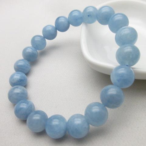 【高品質】/【アクアマリンブレスレット】/size(16㎝)/3月誕生石/癒し/お守り/834a