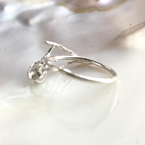 受注制作】スノードロップのリング（silver925） 指輪・リング Cantik
