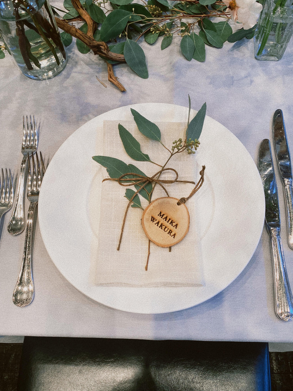 【オーダー制作】信州の樹を使った『白樺席札』ギフト 人気・おすすめ｜使いやすい・旅行におすすめ 品質保証 全国発送 日本国内発送・最短翌日お届け