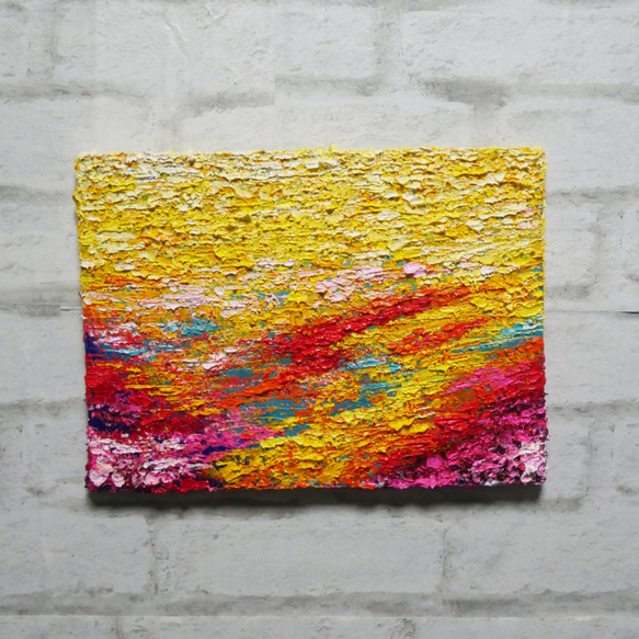 油絵 油彩 油彩画 絵 絵画 【flower garden】 絵画 HR 通販 13548621