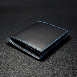 カードケース　コインケース M ブッテーロ　コンパクト財布　小さい財布　ミニ財布　手のひらサイズ　手縫い 4枚目の画像