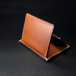 カードケース　コインケース　S  ブッテーロ　コンパクト財布　小さい財布　ミニ財布　手のひらサイズ　手縫い 4枚目の画像