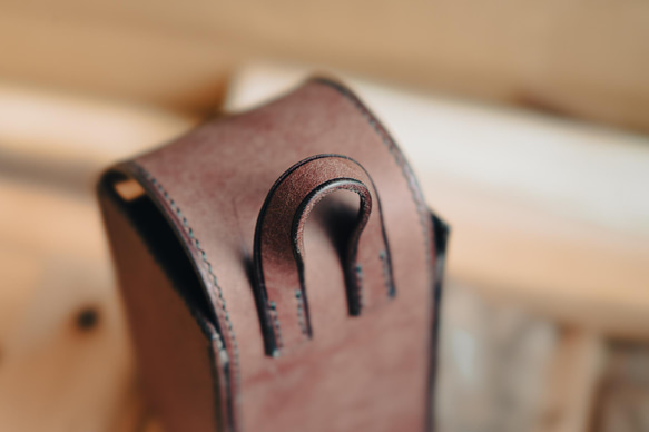 snow peak（スノーピーク） ノクターン レザーケースVIVDO チョコレート 11枚目の画像