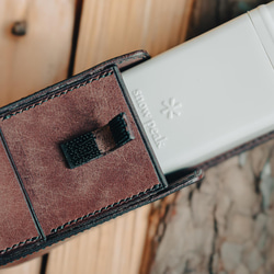 snow peak（スノーピーク） ノクターン レザーケースVIVDO チョコレート 13枚目の画像