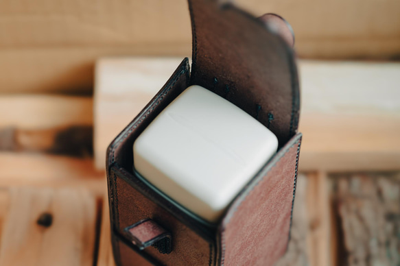 snow peak（スノーピーク） ノクターン レザーケースVIVDO チョコレート 14枚目の画像
